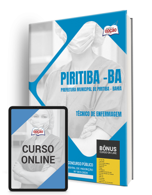 Apostila Prefeitura de Piritiba - BA 2024 - Técnico de Enfermagem