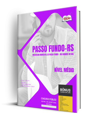 Apostila Prefeitura de Passo Fundo - RS 2024 - Nível Médio