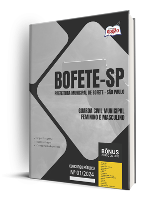 Apostila Prefeitura de Bofete - SP  - Guarda Civil Municipal - Feminino e Masculino