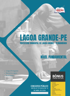 Apostila Prefeitura de Lagoa Grande - PE em PDF - Nível Fundamental 