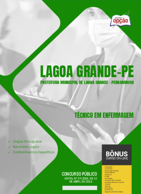 Apostila Prefeitura de Lagoa Grande - PE em PDF - Técnico em Enfermagem 2024