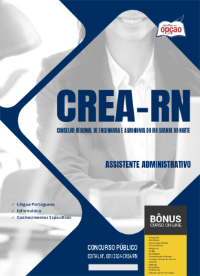 Apostila CREA-RN 2024 - Assistente Administrativo