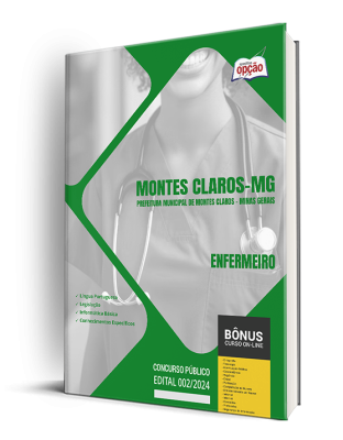 Apostila Prefeitura de Montes Claros - MG 2024 - Enfermeiro