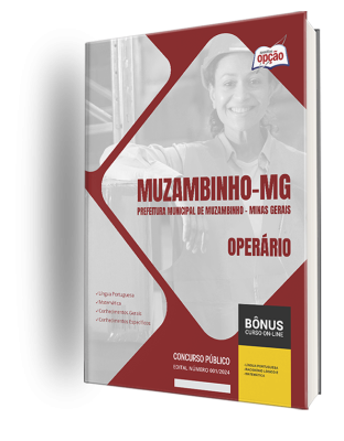 Apostila Prefeitura de Muzambinho - MG 2024 - Operário