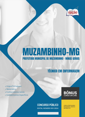 Apostila Prefeitura de Muzambinho - MG em PDF - Técnico em Enfermagem 