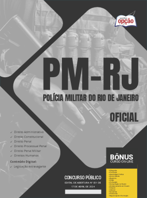 Apostila PM-RJ 2024 - Oficial