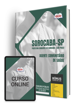 Apostila Prefeitura de Sorocaba - SP 2024 - Agente Comunitário de Saúde