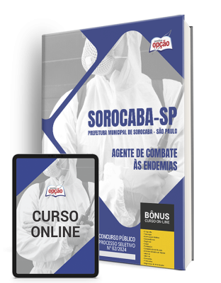 Apostila Prefeitura de Sorocaba - SP 2024 - Agente de Combate às Endemias