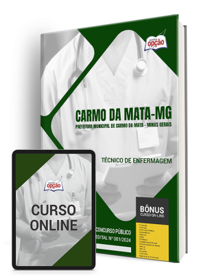Apostila Prefeitura de Carmo da Mata - MG 2024 - Técnico de Enfermagem