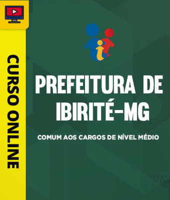 Curso Prefeitura de Ibirité - MG - Comum aos Cargos de Nível Médio