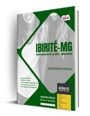 Apostila Prefeitura de Ibirité - MG 2024 - Assistente Social
