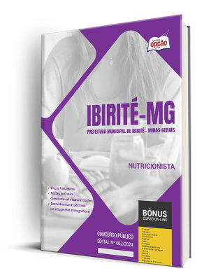 Apostila Prefeitura de Ibirité - MG 2024 - Nutricionista