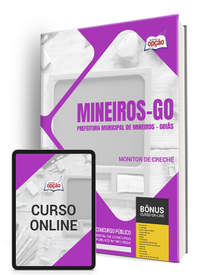 Apostila Prefeitura de Mineiros - GO 2024 - Monitor de Creche