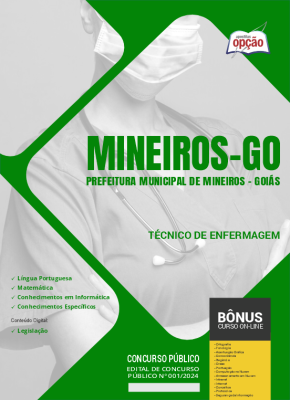 Apostila Prefeitura de Mineiros - GO 2024 - Técnico de Enfermagem