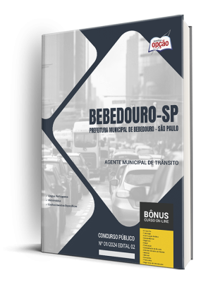 Apostila Prefeitura de Bebedouro - SP 2024 - Agente Municipal de Trânsito