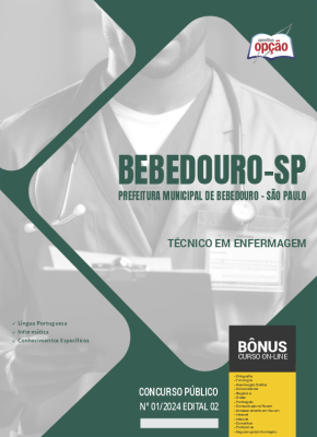 Apostila Prefeitura de Bebedouro - SP 2024 - Técnico em Enfermagem