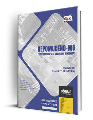 Apostila Prefeitura de Nepomuceno - MG  - Agente de Trânsito Municipal