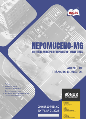 Apostila Prefeitura de Nepomuceno - MG  - Agente de Trânsito Municipal
