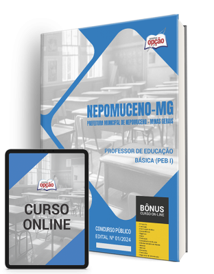 Apostila Prefeitura de Nepomuceno - MG  - Professor de Educação Básica (PEB I)