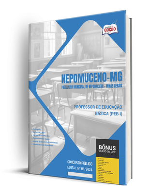 Apostila Prefeitura de Nepomuceno - MG  - Professor de Educação Básica (PEB I)