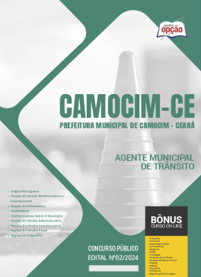 Apostila Prefeitura de Camocim - CE em PDF - Agente Municipal de Trânsito 