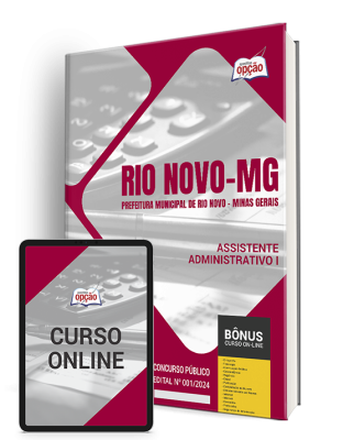 Apostila Prefeitura de Rio Novo - MG 2024 - Assistente Administrativo I