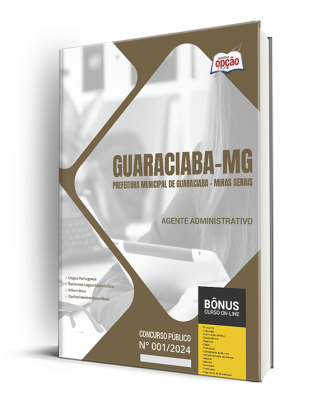 Apostila Prefeitura de Guaraciaba - MG 2024 - Agente Administrativo