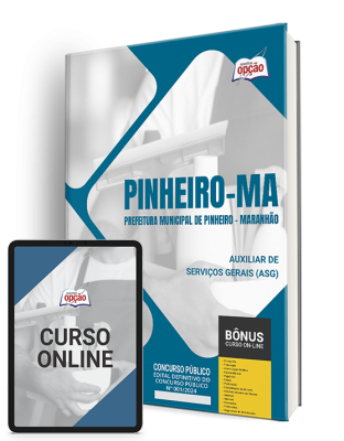Apostila Prefeitura de Pinheiro - MA 2024 - Auxiliar de Serviços Gerais (ASG)