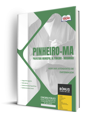 Apostila Prefeitura de Pinheiro - MA 2024 - Auxiliar (Atendente) de Enfermagem