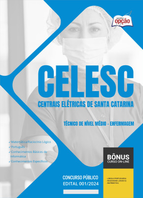 Apostila CELESC-SC em PDF - Técnico de Nível Médio - Enfermagem 2024