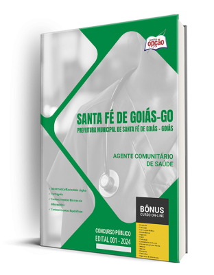 Apostila Prefeitura de Santa Fé de Goiás - GO 2024 - Agente Comunitário de Saúde