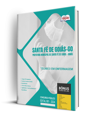 Apostila Prefeitura de Santa Fé de Goiás - GO 2024 - Técnico em Enfermagem