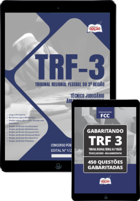 Combo Digital TRF 3 - Técnico Judiciário - Área Administrativa