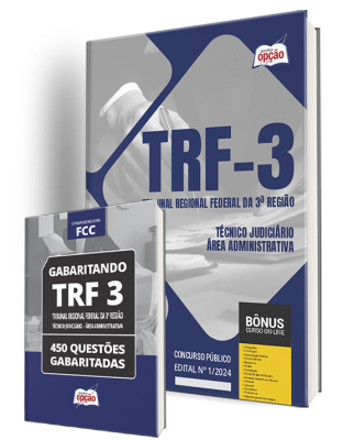 Combo TRF 3 - Técnico Judiciário - Área Administrativa - Impresso