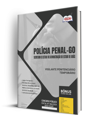 Apostila Polícia Penal GO 2024 - Vigilante Penitenciário Temporário