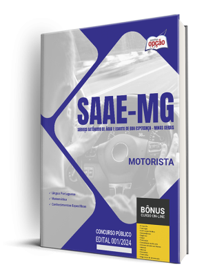 Apostila SAAE Boa Esperança - MG 2024 - Motorista