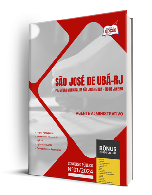 Apostila Prefeitura de São José de Ubá - RJ 2024 - Agente Administrativo