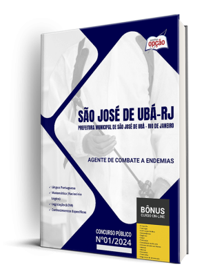 Apostila Prefeitura de São José de Ubá - RJ 2024 - Agente de Combate a Endemias