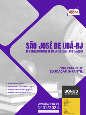 Apostila Prefeitura de São José de Ubá - RJ em PDF - Professor de Educação Infantil 