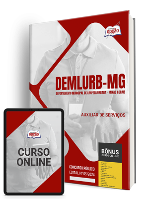 Apostila DEMLURB-MG  - Auxiliar de Serviços