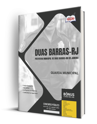 Apostila Prefeitura de Duas Barras - RJ 2024 - Guarda Municipal
