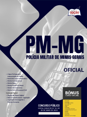 Apostila PM-MG em PDF - Oficial 2024