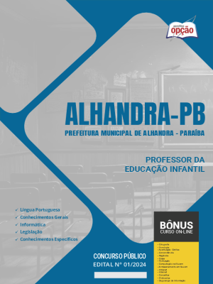 Apostila Prefeitura de Alhandra - PB em PDF - Professor da Educação Infantil 