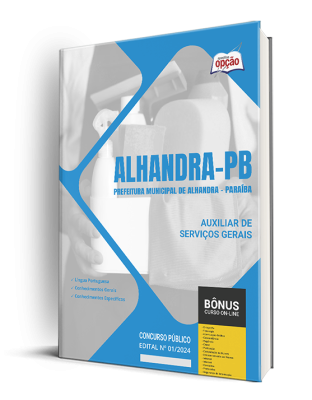 Apostila Prefeitura de Alhandra - PB  - Auxiliar de Serviços Gerais