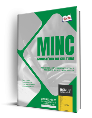 Apostila MINC (Ministério da Cultura)  - Técnicas de Complexidade Intelectual e Técnicas de Suporte - Nível Superior
