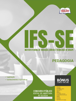 Apostila IFS-SE em PDF - Pedagogia 
