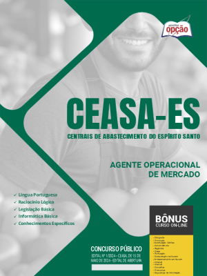 Apostila CEASA-ES em PDF - Agente Operacional de Mercado 