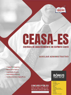 Apostila CEASA-ES em PDF - Auxiliar Administrativo 