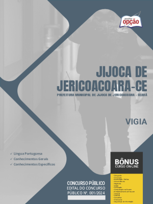 Apostila Prefeitura de Jijoca de Jericoacoara - CE em PDF - Vigia 
