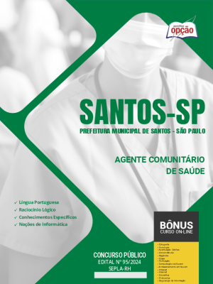 Apostila Prefeitura de Santos - SP em PDF - Agente Comunitário de Saúde 